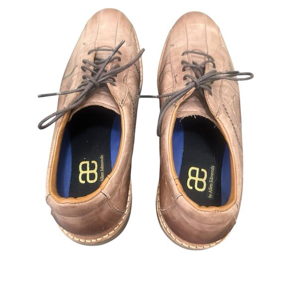 Allen Edmonds VOYAGER Oxford Walking Shoe Sz 11 D Brown Premium Leather USA EUC - Picture 6 of 11